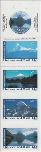 LIBRO PRIVADO UNIVERSAL NUEVA ZELANDA MONTAÑAS REVISADO (ID:U026) Foto 1 de 1