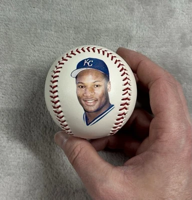 Bo Jackson 1990 Fotoball Baseball Kansas City Royals Vintage New - Image 1 of 4