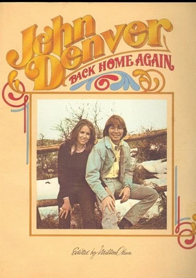 John Denver Back Home Again partituras songbook Thank God I'm a Country Boy - Imagem 1 de 3