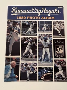 1980 MLB BASEBALL KANSAS CITY ROYALS SOUVENIR FOTOALBUM MAGAZIN GEORGE BRETT - Bild 1 von 3