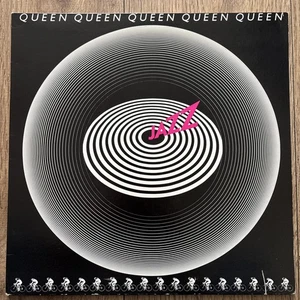 Queen - Jazz US (PRC) 1st Press Vinyl LP With Poster EX+/EX Electra Embossed - Picture 1 of 11