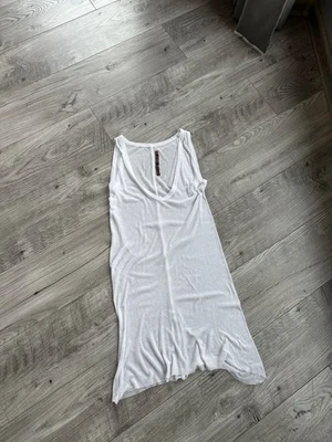 Regata Rick Owens Lilies avant gard branca masculina algodão sem mangas tamanho: M - Imagem 1 de 4