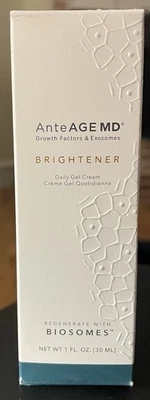AnteAGE MD EXSOMES Biosomes Brightener Daily Gel Cream 1 Oz Exp 3/27 Authentic - Image 1 of 4