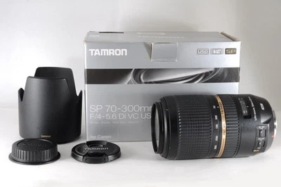 Tamron SP 70-300mm f/4-5.6 AF Di USD VC Lens Canon From Japan - Image 1 of 4
