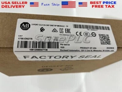 2022 USest Factory Sealed AB 1756-EN2TR ControlLogix PLC Module 1756EN2TR - Image 1 of 2