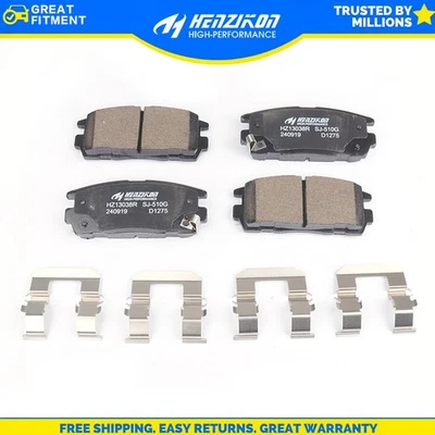 Rear 2007-2016 2017 Brake Pads For Chevrolet Equinox GMC Terrain Saturn Vue - Image 1 of 3