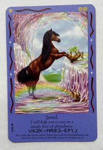 Bella Sara TCG Jewel 56/86 - RARE - Magical Friends- Pack to Sleeve Last! - Picture 1 of 3