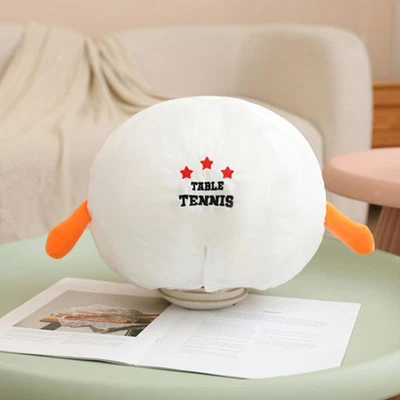 Plush Tennis Ball Headgear Hat Novelty Costume Accessory - Image 1 of 4