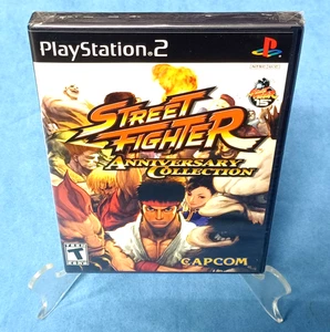 Street Fighter Anniversary Collection (Sony PlayStation 2 PS2, 2004) Brand New - Picture 1 of 4