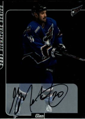 A4001- 2000-01 BAP Signature Series Autographs #101 Glen Metropolit Auto- NM-MT - Image 1 of 2
