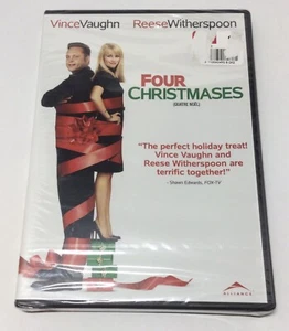 Four Christmases DVD Vaughn Witherspoon New ESY230927/FCD - Picture 1 of 4