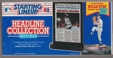 1992 Headline Collection Starting Lineup NOLAN RYAN, RYNE SANDBERG, GEORGE BRETT