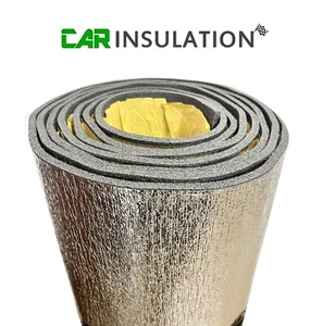 1.5m Professional Adhesive Thermal Van Insulation XPE Foam Foil Campervan 8mm - Picture 1 of 7
