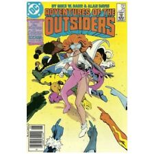 Adventures of the Outsiders #34 Newsstand in NM minus condition. DC comics [g|