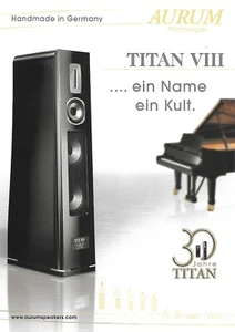 Audio Brochure - Aurum - Titan VIII - Speaker - 2011 - GERMAN language (CE29) - Bild 1 von 1