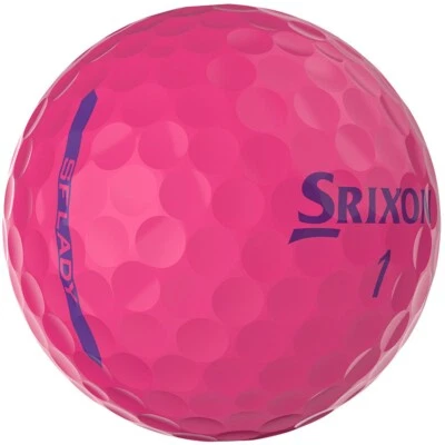 24 pelotas de golf Srixon Soft Feel rosa dama usadas - grados 4A / 5A AAAA / AAAA Foto 1 de 2