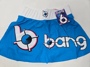 BANG ENERGY REVOLUTION GAMEDAY ATHLETIC SKIRT SKORT BLUE WOMENS MEDIUM NEW - Picture 1 of 6