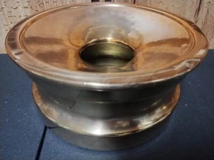 ✴️ VINTAGE COPPER LID/BRASS PUBLIC SPEAKER SPITTOON- FARBERWARE BROOKLYN N.Y✴️ - Picture 1 of 8