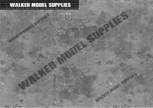 1:18 - 1:24 scale (3xA4) Garage  wall - Peel and Apply stickers 116 - Picture 1 of 1