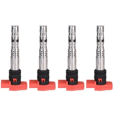 4 bobinas de encendido para Audi A4 Quattro 2002 2003-2005 2002 2003 2004 Audi A6 Foto 1 de 4