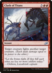 MTG Clash of Titans NM Ikoria Lair Behemoths IKO English Magic card - Picture 1 of 3