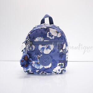 NWT Kipling KI1388 Winnifred Small Mini Backpack Polyester Winter Bloom Multi 79