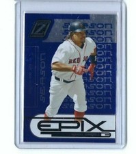 2005 Donruss Zenith Epix Blue Season 50/250 Manny Ramirez #E-6 Boston Red Sox