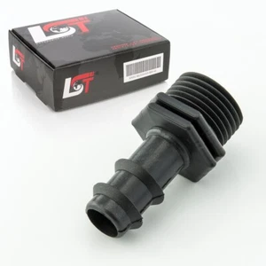 Connettore Dritto Rigato 16x1/2" Riduttore Sistema Irrigazione Tubo PE - Foto 1 di 7