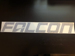 FALCON Shocks Black 3.5"X24" DECAL STICKER Overland Offroad Powersports Racing - Picture 1 of 1