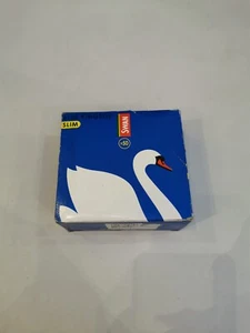 50 booklets Swan Blue King Size Slim Cigarette Rolling Papers Genuine - Picture 1 of 6