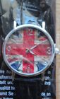 Union Jack For VE Day 2020 EIGER Watch - leather strap. Brand New In Packaging