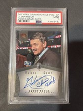 2013-14 Panini Crown Royale Glenn Resch Voices of the Game Auto   PSA 9