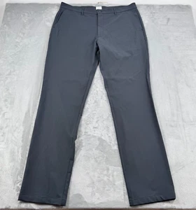 Huckberry Proof Pants Mens 38 Gray Stretch Slash Pockets Straight Denim - Picture 1 of 14