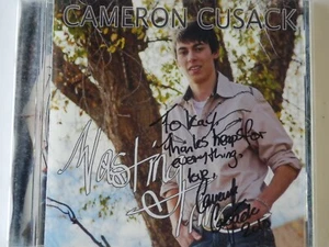 Cameron Cusack - Wasting Time - Scarce OZ SIGNED CD - Picture 1 of 2