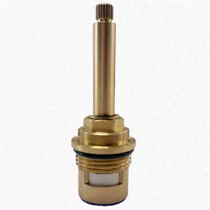 87mm Tall A2 Shower Flow Cartridge Valve 20 Spline x 7.6mm CLOCKWISE CLOSE - Picture 1 of 4