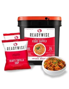 ReadyWise Suministro de Alimentos de Emergencia, Supervivencia Liofilizada-Kit de Desastres Alimentarios,... - Imagen 1 de 8