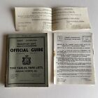 Cardiff Corporation Transport Times Table Fares 1955