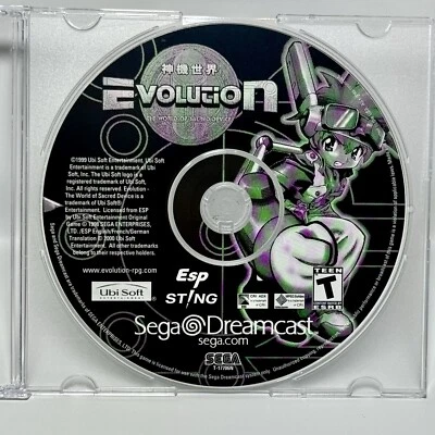 Evolution The World of Sacred Device Tested Disc Only (Sega Dreamcast, 1999) - Image 1 of 3