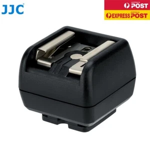 JJC JSC-2 Hot Shoe Adapter for Speedlight with Female PC Sync Outlet - Picture 1 of 6