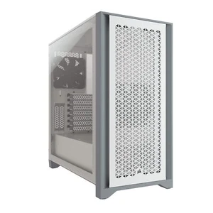 Corsair 4000D Airflow Tempered Glass Mid-Tower ATX PC Case - White - Picture 1 of 10