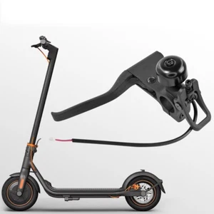 Maniglia freno ergonomica compatibile per Ninebot con funzione campana integrata - Foto 1 di 12