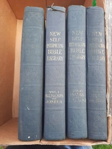 The New Self Interpreting Bible Library - 1909 - Complete Four Volume Set 1-4 - Imagen 1 de 17