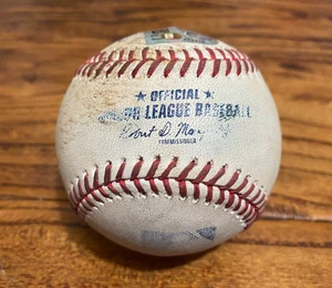 Chase Petty Reds Game Used PITCHED Baseball 5/11/2025 vs Astros 2nd Game ROOKIE - Bild 1 von 5
