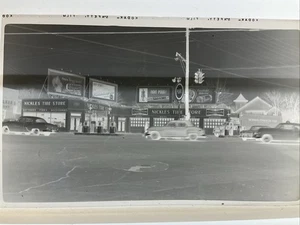 Negativo stazione di servizio olio puro vintage anni 50 foto East Tennessee - Foto 1 di 3