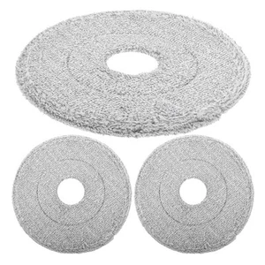 3 Stück Rotierender Mop Tuch Kopf Ersatz Baumwolle Runde Pads Köpfe - Bild 1 von 12