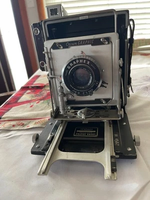 Graflex 4x5 Crown Graphic - Image 1 of 4