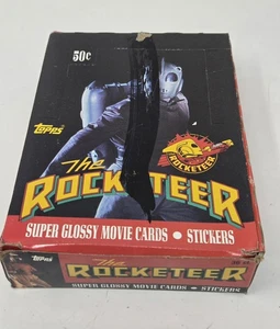 1991 The ROCKETEER Movie Topps Disney Trading Cards 36 Sealed Packs - Bild 1 von 8