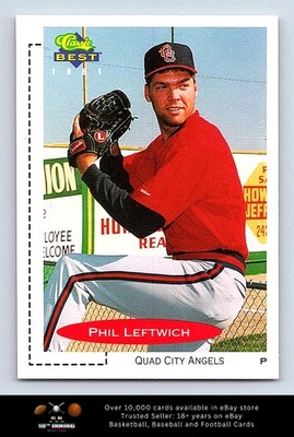 1991 Classic Best #247 Phil Leftwich - Image 1 of 2