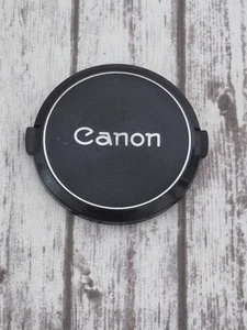 Canon FD C-55 55mm Front Lens Cap Silver Ring Genuine Product Vintage 70's  - Picture 1 of 2