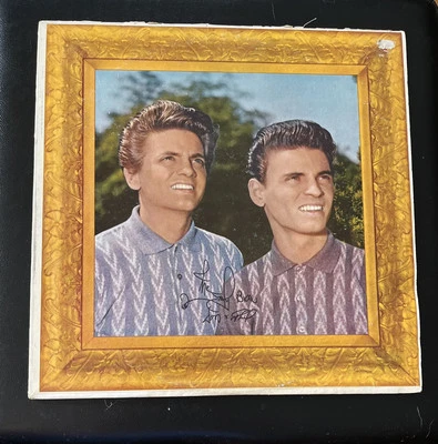 A DATE WITH THE EVERLY BROTHERS Vinyl LP  Warner Bros WS-1395 Stereo LP VG/VG - Image 1 of 4